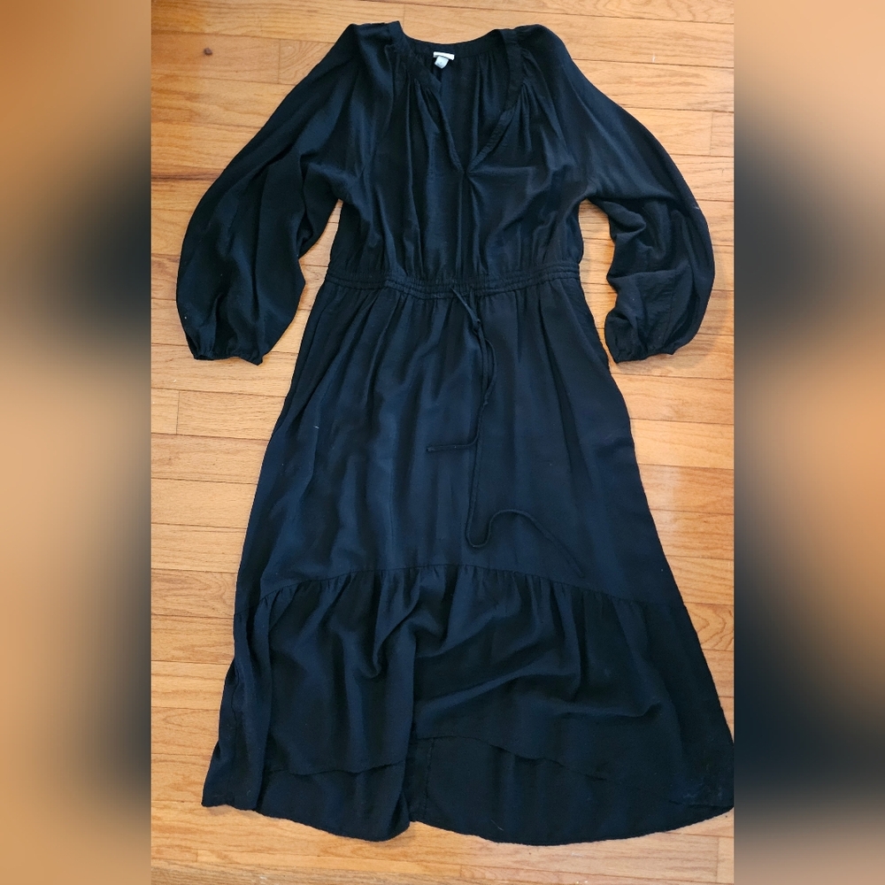 a new day Black Long Sleeve Dress